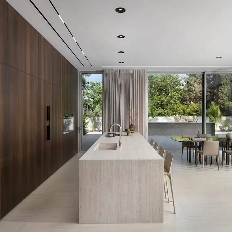 Cosentino Målbestilt Bordplade Dekton Marmorio Tekstureret Matt, 1.2 cm
