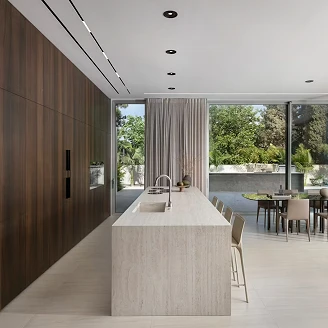 Cosentino Målbestilt Bordplade Dekton Marmorio Tekstureret Matt, 2 cm