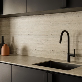 Cosentino Målbestilt Bordplade Dekton Nebu Tekstureret Matt, 1.2 cm