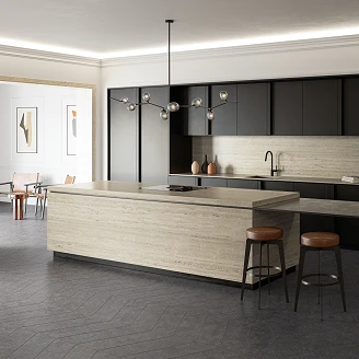 Cosentino Målbestilt Bordplade Dekton Nebu Tekstureret Matt, 2 cm