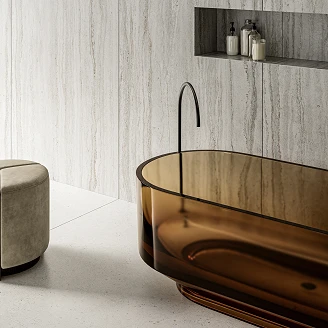 Cosentino Målbestilt Bordplade Dekton Trevi Tekstureret Matt, 1.2 cm