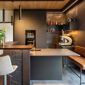Cosentino Målbestilt Bordplade Dekton Laurent Tekstureret Matt, 0.8 cm
