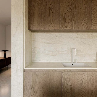 Cosentino Målbestilt Bordplade Dekton Nara Velvet, 0.8 cm