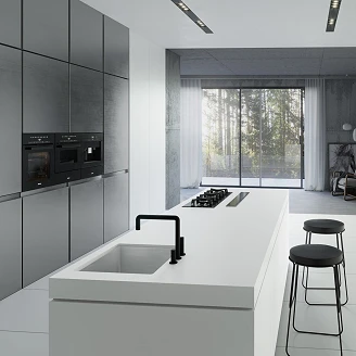 Cosentino Målbestilt Bordplade Dekton Uyuni Matt, 0.8 cm