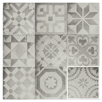 Unicomstarker Dekor Klinker Icon Variation Two Mat 20x20 cm