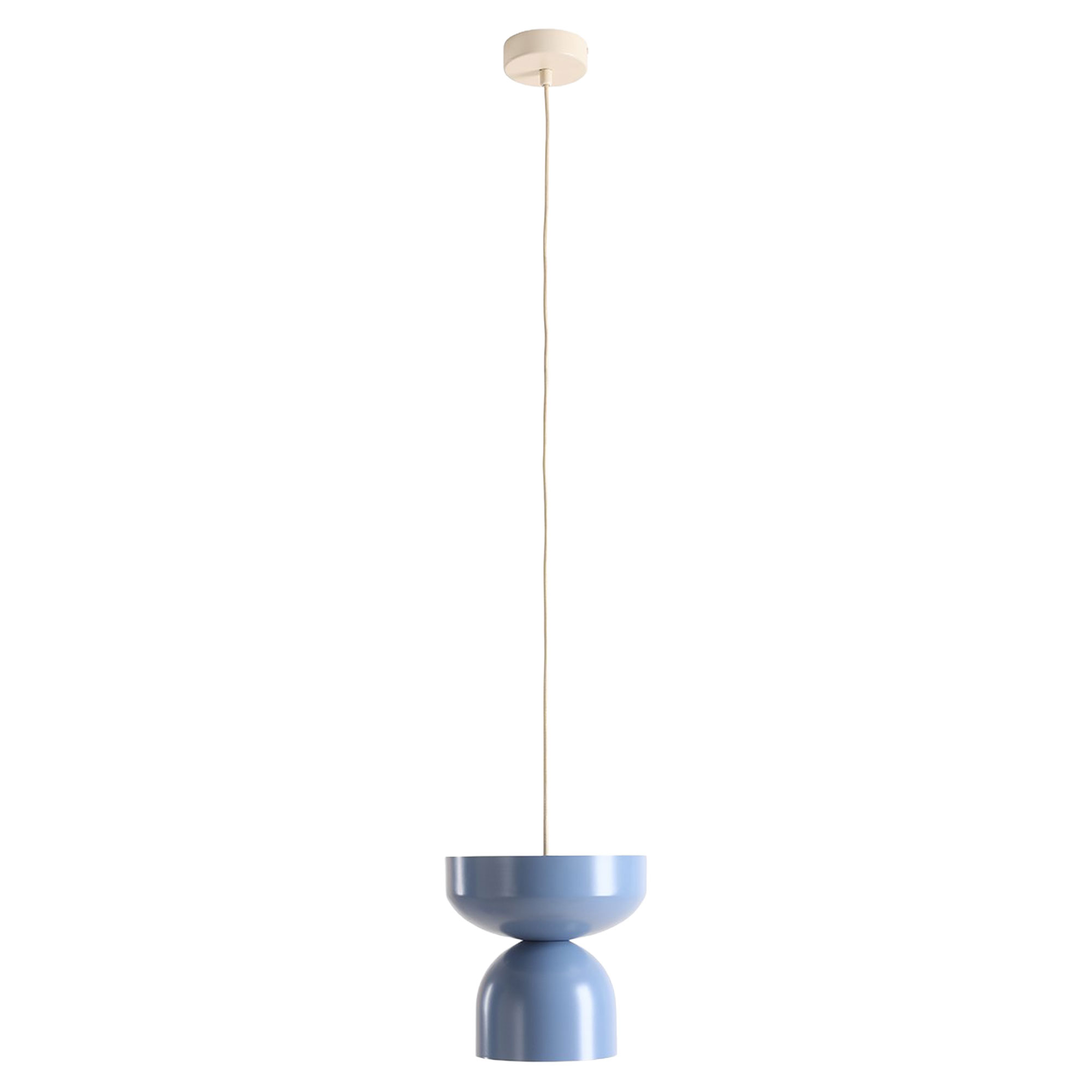 Hængende Lampe Vindo Dueblå