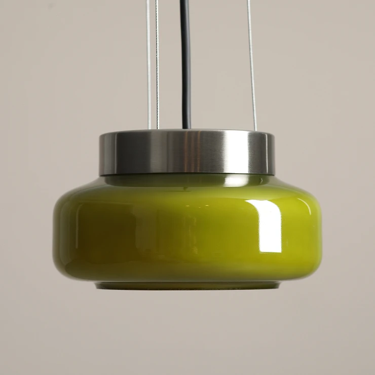 Hængende Lampe Luvne Limegrøn