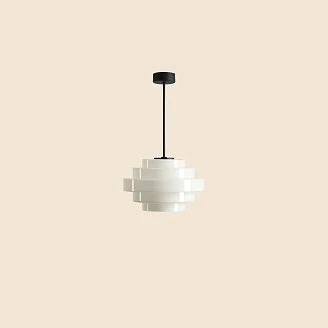 Hængende Lampe <strong>Ylmo</strong>  Mælkehvid S Ø28 cm