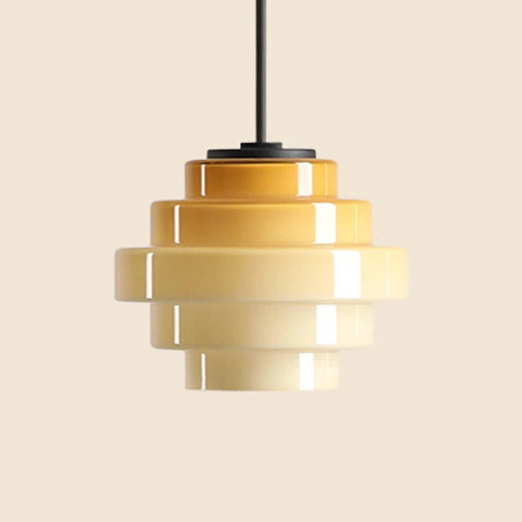 Hængende Lampe Ylmo Nøddebrun Ø14 cm