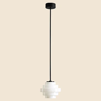 Hængende Lampe <strong>Ylmo</strong>  Mælkehvid M Ø14 cm