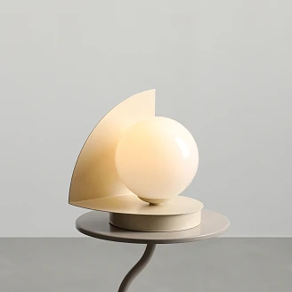 Bordlampe <strong>Lynno</strong>  Cremehvid