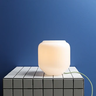 Bordlampe <strong>Ternia</strong>  Beige, Salviegrøn