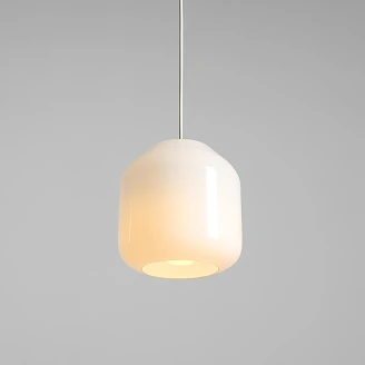 Hængende Lampe <strong>Ternia</strong>  Beige, Bomuldshvid