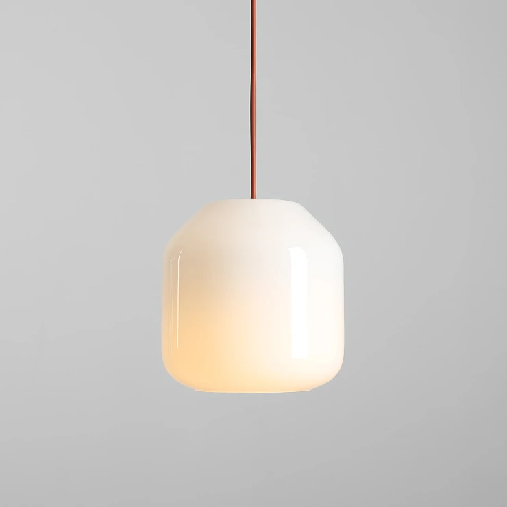 Hængende Lampe Ternia Beige, Terra