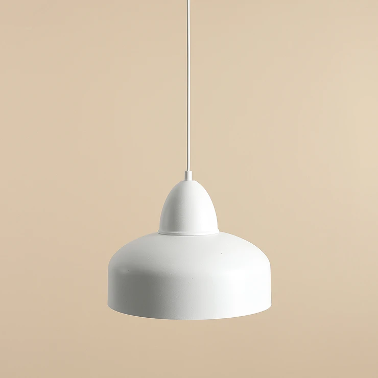 Hængende Lampe Kloty Hvid