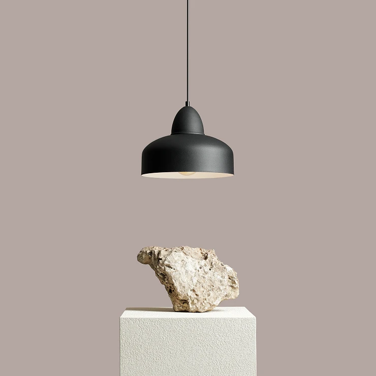 Hængende Lampe Kloty Sort