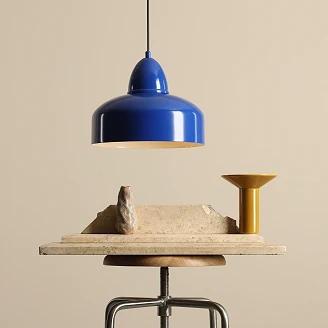 Hængende Lampe <strong>Kloty</strong>  Koboltblå