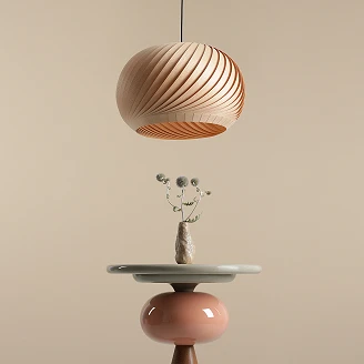 Hængende Lampe <strong>Elve</strong>  Mørk