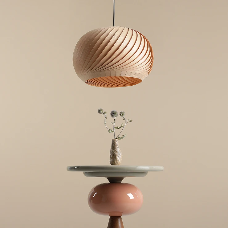 Hængende Lampe Elve Mørk