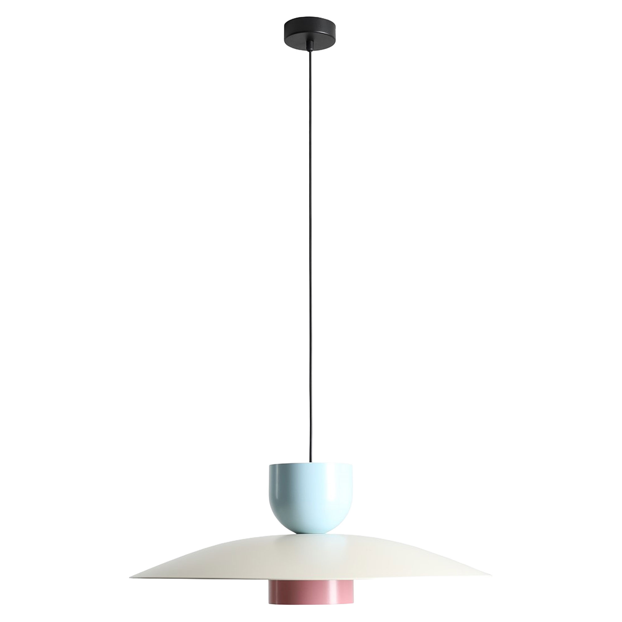 Hængende Lampe Harda Lyserød, Babyblå