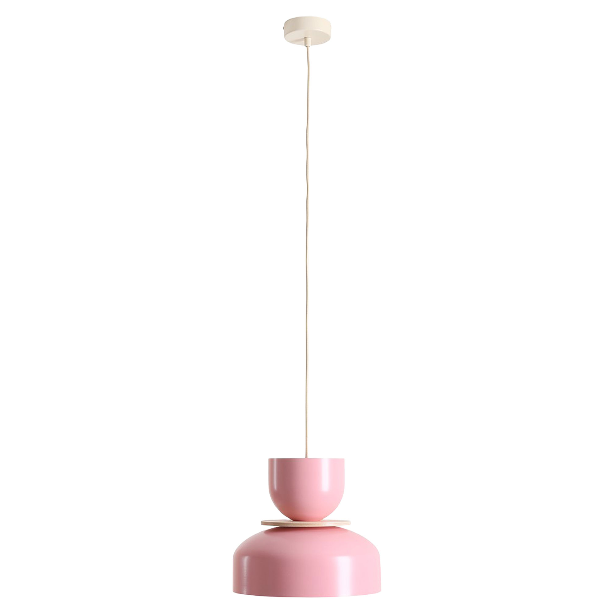 Hængende Lampe Svelo Lyserød