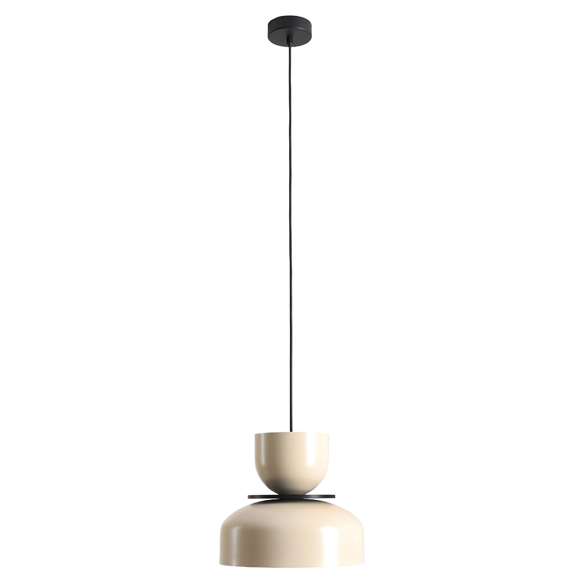 Hængende Lampe Svelo Beige