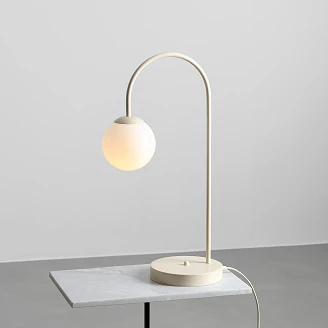 Bordlampe <strong>Klinty</strong>  Cremehvid