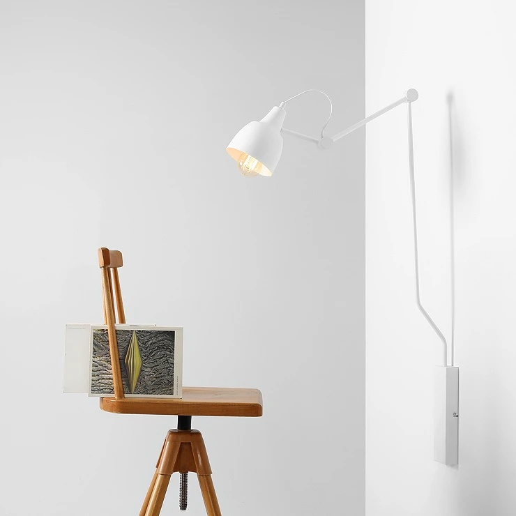 Væglampe Nelia Hvid S