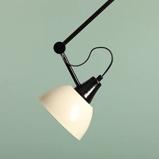 Hængende Lampe <strong>Nelia</strong>  Cremehvid
