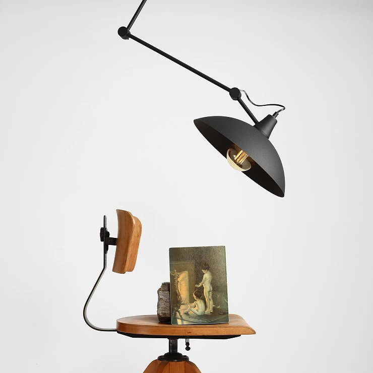 Hængende Lampe Skova Sort