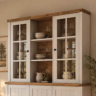Vitrineskab Florda Andersen Fyr 35x130 cm