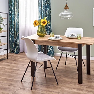 Spisebord Ivex Votan Eg, Sort 100x60 cm