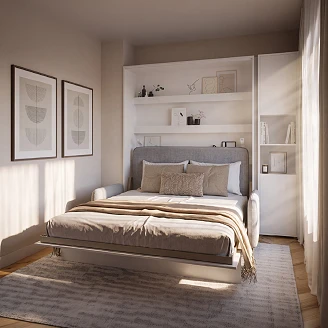 Lenart Seng <strong>Bed Concept</strong>  Hvid 151x218 cm