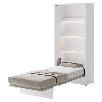 Lenart Foldbar vægseng Bed Concept Hvid 101x218 cm