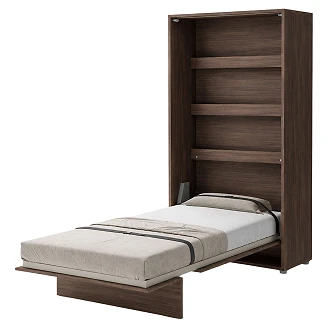 Lenart Foldbar vægseng <strong>Bed Concept</strong>  Dunin Eg 101x218 cm