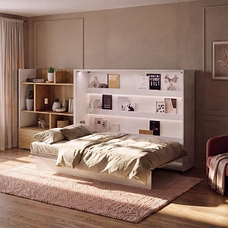 Lenart Seng <strong>Bed Concept</strong>  Hvid 211x158 cm
