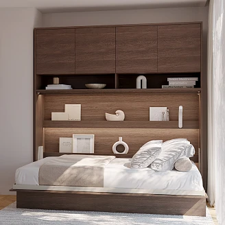 Lenart Væghylde <strong>Bed Concept</strong>  Dunin Eg 211x80 cm