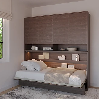 Lenart Væghylde <strong>Bed Concept</strong>  Dunin Eg 211x110 cm