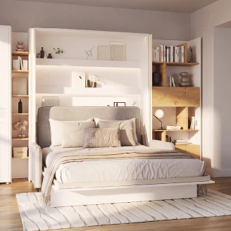 Lenart Seng <strong>Bed Concept</strong>  Hvid 191x218 cm