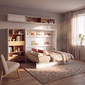 Lenart Seng <strong>Bed Concept</strong>  Hvid 211x178 cm