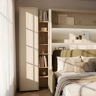 Lenart Garderobeskab <strong>Bed Concept</strong>  Kasjmir 45x218 cm