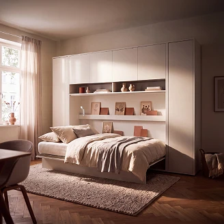 Lenart Garderobeskab <strong>Bed Concept</strong>  Hvid 45x218 cm