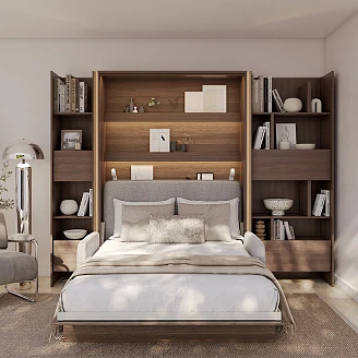 Lenart Garderobepanel <strong>Bed Concept</strong>  Grå 138x73 cm