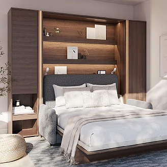 Lenart Garderobepanel <strong>Bed Concept</strong>  Grafit 158x73 cm