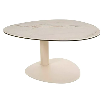 Sofabord <strong>Elvara</strong>  Beige Amazonia, Kashmir 74x74 cm