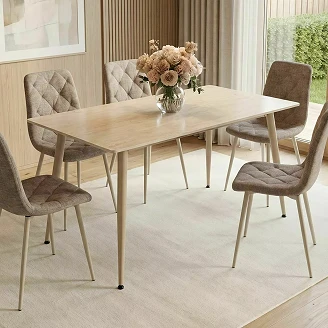 Spisebord <strong>Aleria</strong>  Travertine, Kashmir 130x70 cm