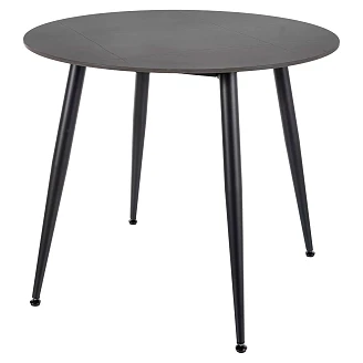 Spisebord Aleria Sort Ø90 cm