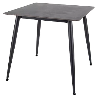 Spisebord <strong>Aleria</strong>  Sort 80x80 cm