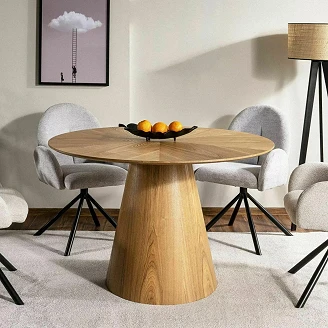 Spisebord <strong>Viresta</strong>  Eg Ø120 cm