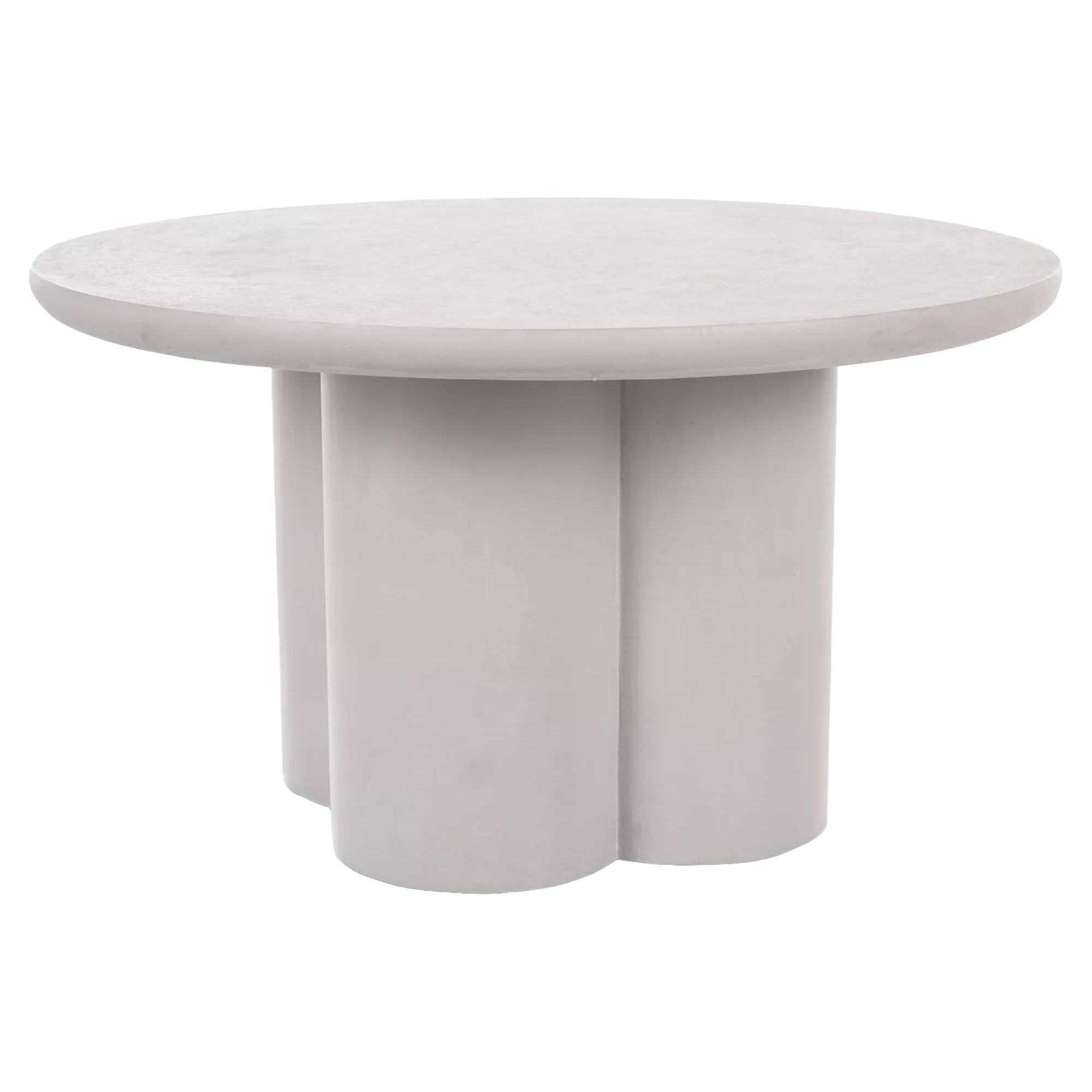 Sofabord Nareli Lysegrå Ø80 cm